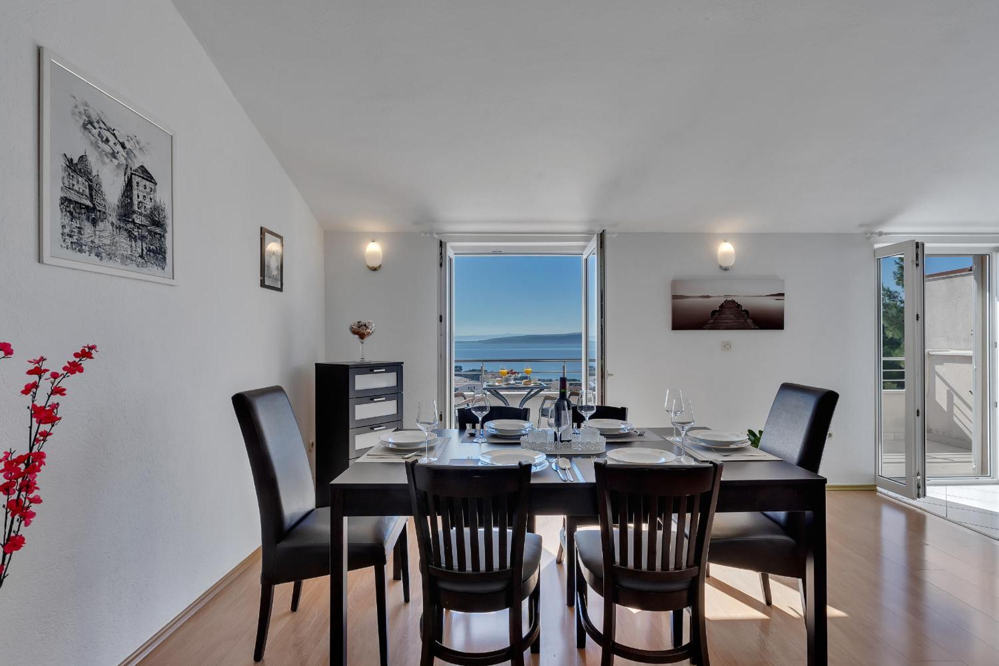 Apartman Sara Baska Voda Ngoại thất bức ảnh